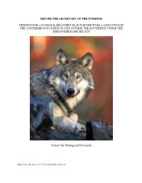 Wolves in the Lower 48 States