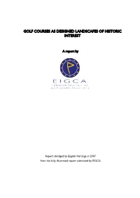 EIGCA Report