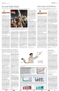 Is a New India Rising? in the Name of Self-Defence the U.S