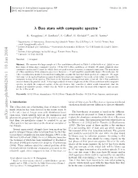 Lambda Boo Stars with Composite Spectra