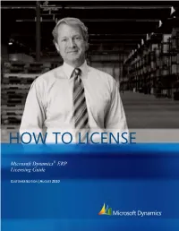Microsoft-Erp-Licens