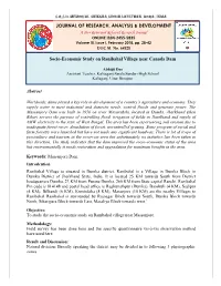 Journal of Research, Analysis & Development
