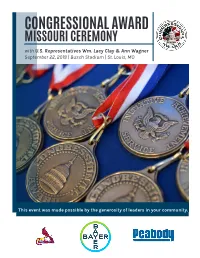 Ceremony Program