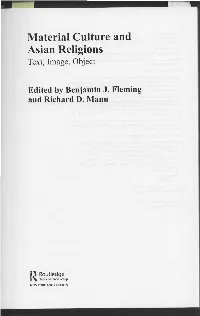 Material Culture and Asian Religions Text, Linage, Object