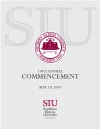 May 2014 Program
