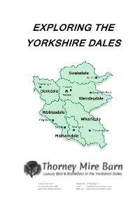 Exploring the Yorkshire Dales