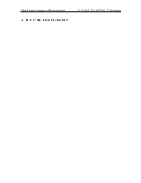 Summary and Analysis Attachments