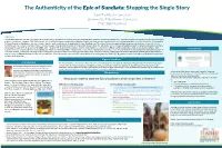 876 the Authenticity of the Epic of Sundiata: Stopping the Single Story