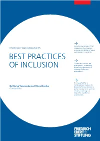 Best Practices of Inclusion