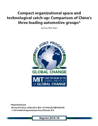 Comparison of China's Three Leading Automotive