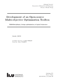 Development of an Open-Source Multi-Objective Optimization Toolbox