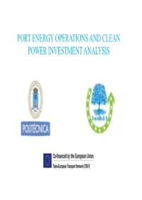 Port Energy Operations and Clean Power Investment Analysis Trainmos Ii