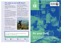 St John Ambulance Leaflet