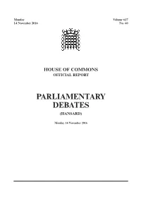Whole Day Download the Hansard Record of the Entire Day in PDF Format. PDF File, 0.48