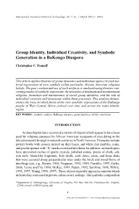 Group Identity, Individual Creativity, and Symbolic Generation in a Bakongo Diaspora