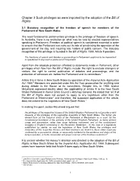 Part 2 Chapter 3 Such Privileges As Were Imported by the A…