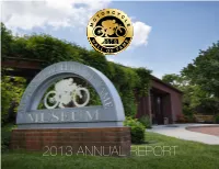2013 ANNUAL REPORT Table of Contents