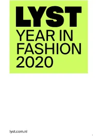 Lyst.Com.Nl 1 2020 Was Geen Gewoon Modejaar