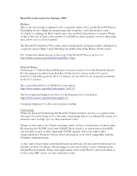 Reactos Status Report for January 2006
