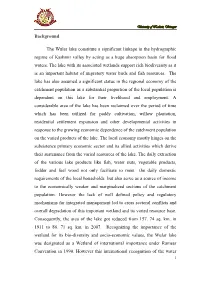Background the Wular Lake Constitute a Significant Linkage in The