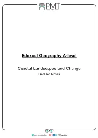 Edexcel Geography A-Level Coastal Landscapes and Change