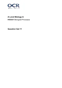 11. Biological Molecules and Respiration