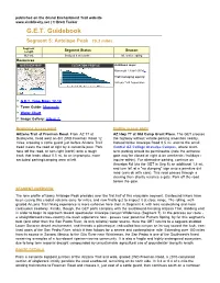 Grand Enchantment Trail Guide