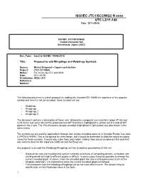 Iso/Iec Jtc 1/Sc 2/Wg 2