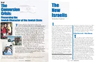 The Conversion Crisis: Preserving the Jewish Character Of