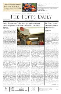 The Tufts Daily Volume Lxxi, Number 9