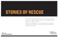 Stories of Rescue (PDF)