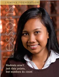 Students Aren't Just Data Points, but Numbers Do Count