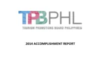 2014 Accomplishment Report
