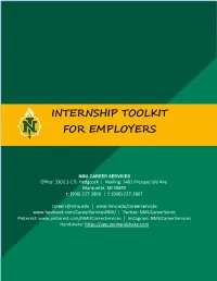 Internship Toolkit for Employers