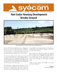 Red Cedar Housing Development Breaks Ground