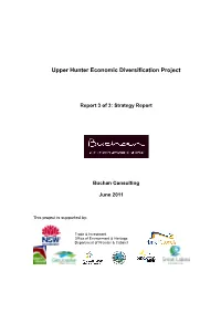Upper Hunter Economic Diversification Project