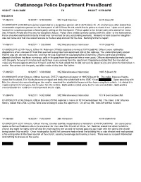 Week of 09-03-17 Through 09-09-17 Redacted
