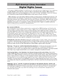 Digital Rights Issues