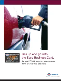 Esso Business Card Program, You Have Just Like Using Your Esso Flexible Payment Options