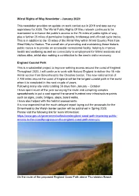 Wirral Rights of Way Newsletter, January 2020