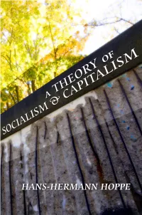 A Theory of Socialism and Capitalism