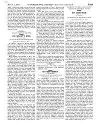 CONGRESSIONAL RECORD— Extensions Of