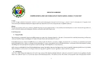 Executive Summary Comprehensive Land Use Plan (Clup)