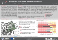 Adamawa and Borno - COVID-19 Risk Related Indicators