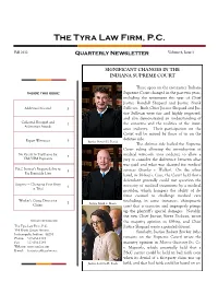 Quarterly Newsletter Fall 2012
