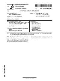 Composition Comprising an Aqueous Extract of Red Vine Leaves and a Antthrombotic Agent for the Treatment of Chronic Venous Insufficiencies