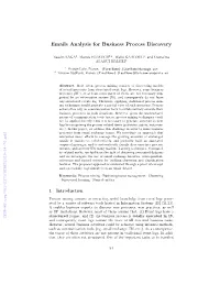 Emails Analysis for Business Process Discovery
