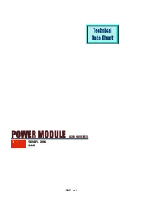 Power Module Dc-Dc Converter Peking P.R
