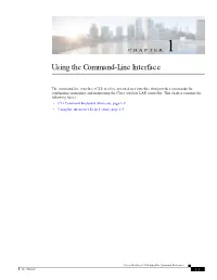 Chapter 1 -Using the Command-Line Interface