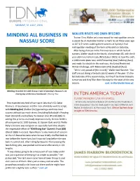 Minding All Business in Nassau Score